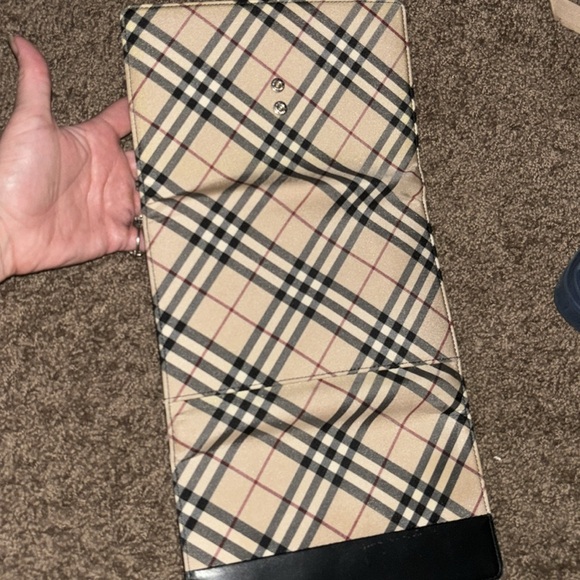 Burberry Nova check pattern trifold clutch - Picture 4 of 4
